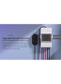 SONOFF TH Elite 16A/20A WiFi Smart Switch Temperature and Humidity Monitoring Switch Smart Home work with DS18B20/ THS01/ RL560 (THR316D)  - Image 2
