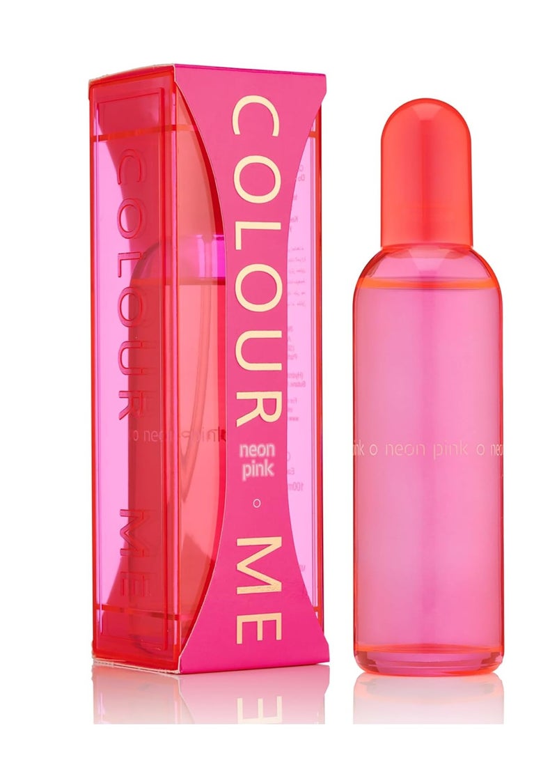 كولور مي عطر نيون بينك من كولور مي للنساء او دو بارفان - 100 مل
