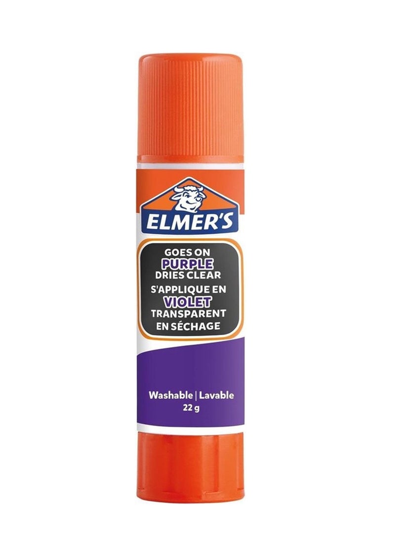 ELMER'S - Disappearing Purple Glue Stick 22gm Content - Image 1