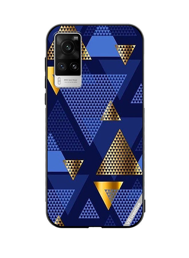 VR CREATIVE Protective Case Cover For Vivo X60 Pro Interic Art Abstract Design Multicolour - Image 1