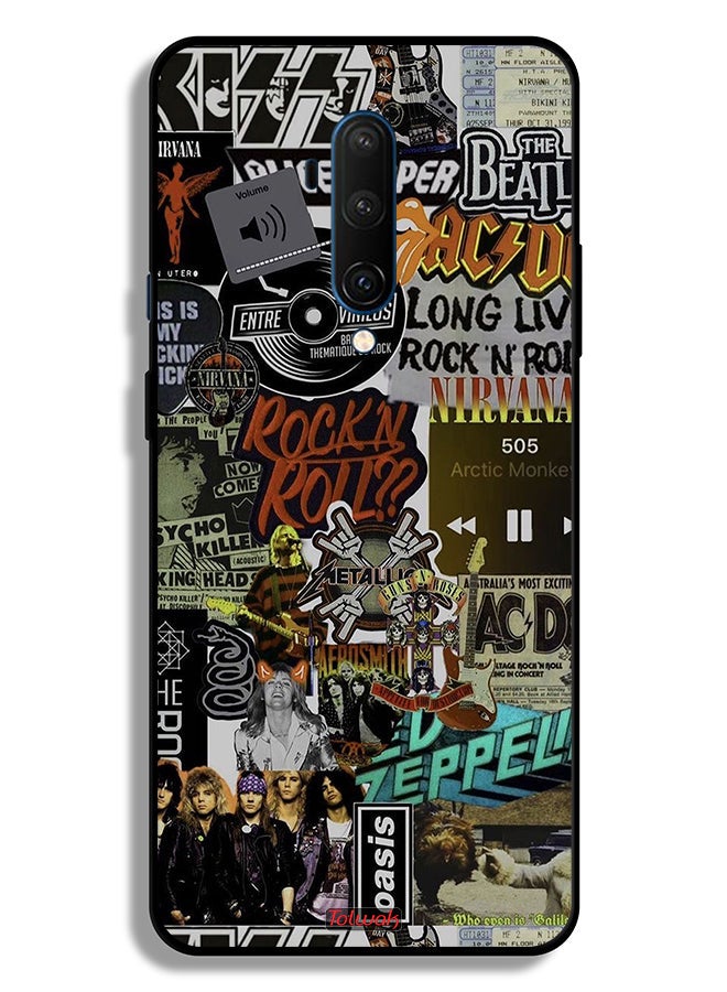 Tolwak OnePlus 7T Pro Protective Case Cover Long Live Rock N Roll - Image 2
