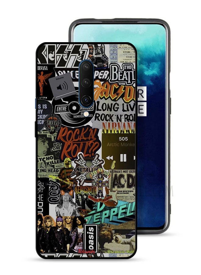 Tolwak OnePlus 7T Pro Protective Case Cover Long Live Rock N Roll - Image 1
