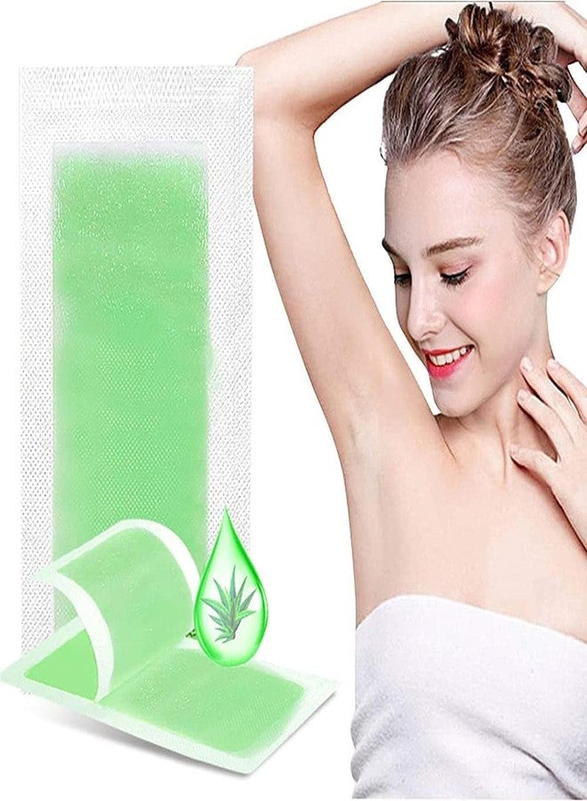 Evrysdi 10 PCS Hair Removal Waxing Strips for Eyebrows Face Upper Lip Chin Facial Wax Strips for Home and Salon for Women and Girls - Image 1