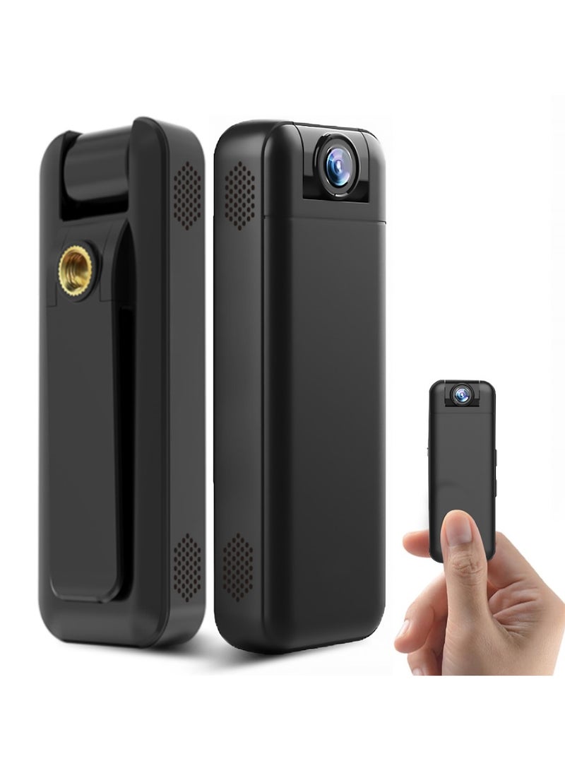 O Ozone Mini Body Camera HD 1080P with 180° Rotatable Lens, Wearable Security Cam for Law Enforcement, Patrol, Sports - Image 1