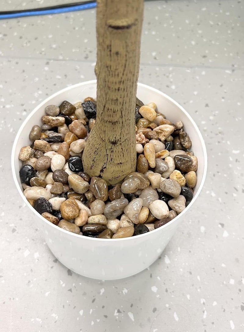 SINCHER NOON Artificial Olive Tree,120cm Olive Tree with Lifelike Olive Branches and Fruits,Perfect Lifelike Long Artificial Tree for Modern Home Decor Indoor and Outdoor,Office.（120cm） - Image 3