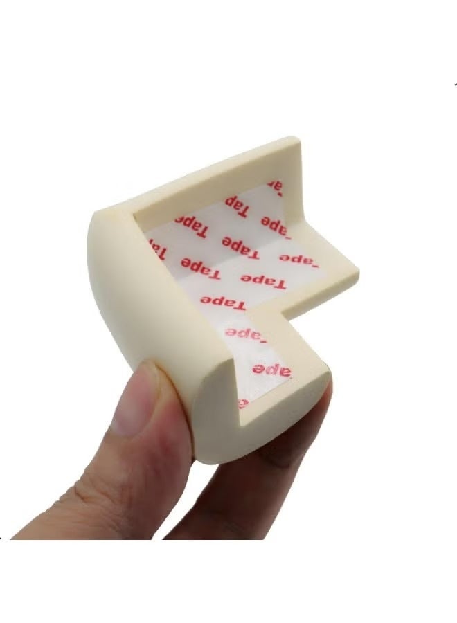 zoba 4-piece child safety foam corner protectors, anti-collision - random color - Image 3