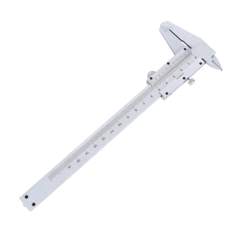 LABRIMP 0-150Mm Vernier Caliper Gauge Carbon Steel Measurement Tool Micrometer Precision Gauging Tool for Workshop and DIY Use - Image 1