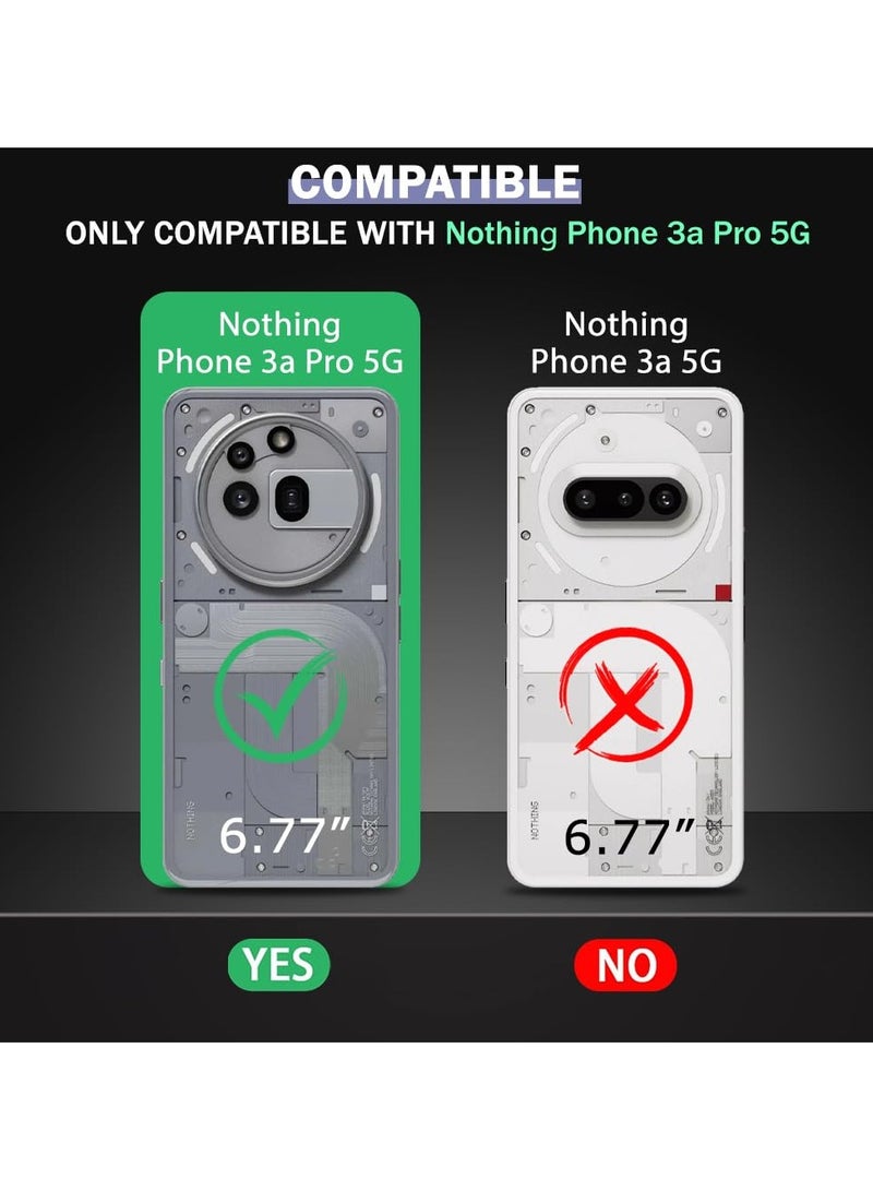جراب لهاتف Nothing Phone 3a Pro، جراب خلفي صلب مقاوم للصدمات وشفاف من مادة TPU، جراب خلفي شفاف لهاتف Nothing Phone 3a Pro - Image 5
