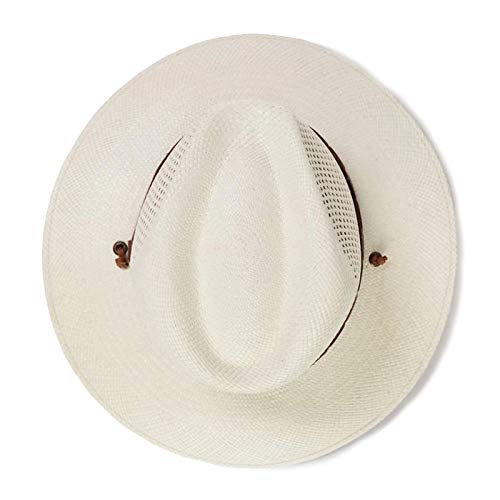 Stetson Men's Stetson Airway Vented Panama Straw Hat, Natural, Small - Image 4