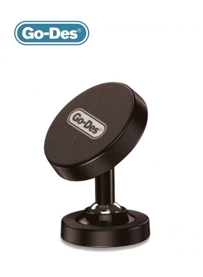 Go-Des Magnetic Car Phone Holder 360 Degree Rotation GD-HD610 - Black - Image 2