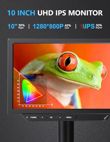 Dcorn 4K Digital Microscope - 2000X Magnification, 10" Coin Microscope with 52MP Camera Sensor, Perfect for Soldering, Electronics Repair,and Full Coin Observation, 64GB Included - Image 3