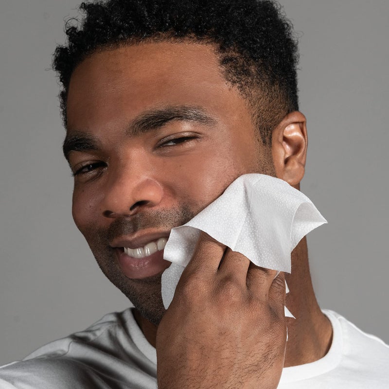Anthony Glycolic Exfoliating & Resurfacing Wipes â€“ Menâ€™s Cleansing Face Cloths to Clean and Brighten Complexion â€“ Gentle Pore Refining for Normal, Oily or Sensitive Skin â€“ 30 Sheets per Bag - Image 4