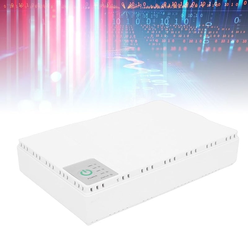 Fockety Common UPS Battery Backup 8800mAh with USB DC POE Ports for Router Modem Camera US Plug - Image 5