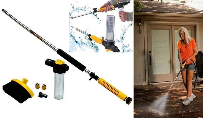 PALZ Multifunction Water Zoom High Pressure Cleaning Tool Water Spary Gun Home Auto Pressure Washer High Pressure Washer Gun Foam Cannon Spray Suitable for All The Outdoor Cleaning - Image 3
