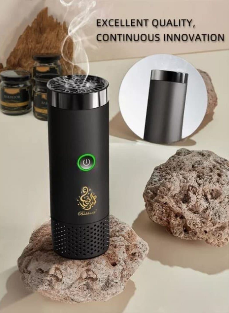 ELTRAZONE جديد B20 2 في 1 مبخرة بخور شعر إلكترونية - Image 4