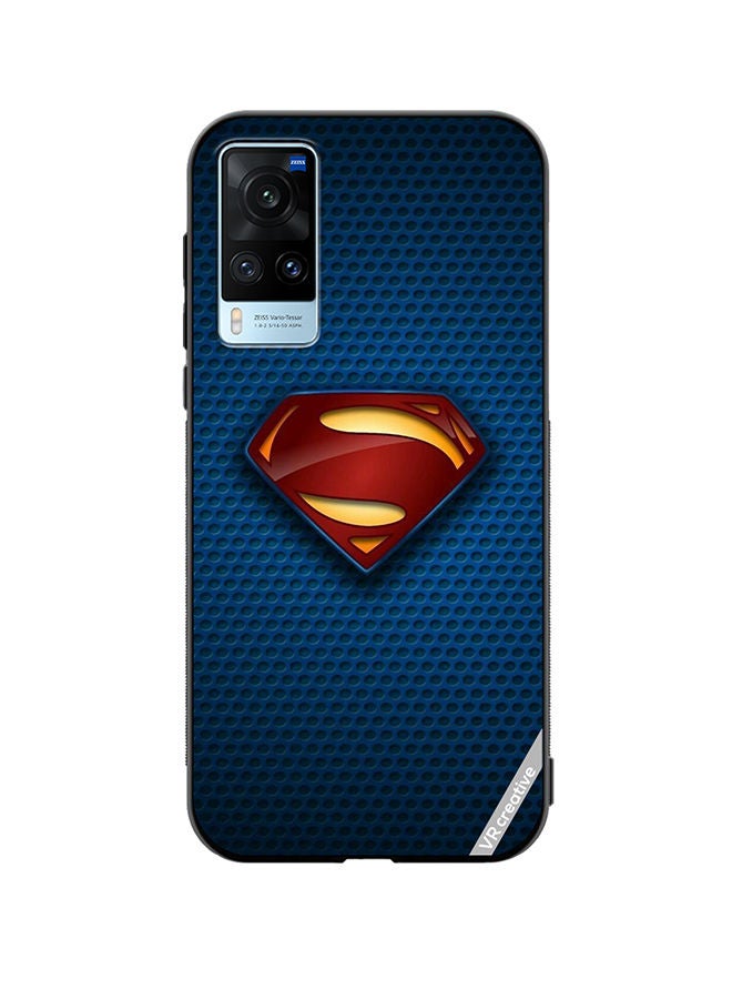 VR CREATIVE Protective Case Cover For Vivo X60 Superman Design Multicolour - Image 1