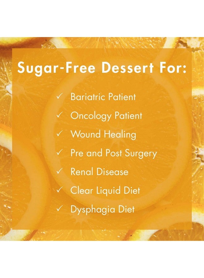 Medtrition Gelatein Orange: 20 grams of protein. Sugar free. Ideal for clear liquid diets, swallowing difficulties, bariatric, dialysis and oncology. Great pre or post-workout snack. (12 pack) - Image 5