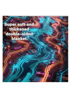 General Flannel thin blanket (warm and comfortable, suitable for sleep, gaming, dust removal and sandproof) 150cm*200cm - 481  - Image 4