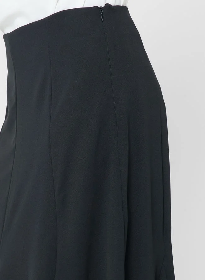 Refka by modanisa High Waist Embellished Skirt