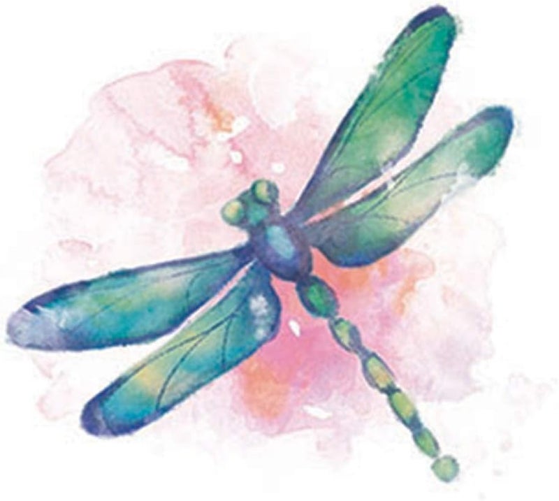 Carson Home Accents Dragonfly Single Round Car Coaster - Image 1