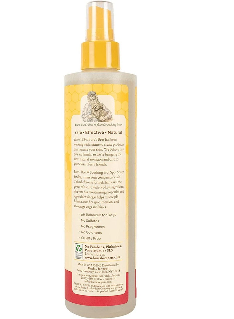 بيرتس بيز Burt's Bees for Dogs Hot Spot Spray for Dogs - Spray for Dog Hot Spots, Dog Grooming Supplies, Apple Cider Vinegar Dog Spray, Dog Hot Spot Treatment, Apple Cider Vinegar Spray for Dogs - Image 2