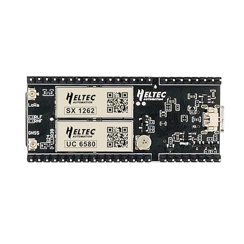 Heltec Automation Heltec ESP32 LoRa Meshtastic Asset Wireless Tracker Development Board SX1262 Chip with Wi-Fi BLE GPS for Vehicle Bike Kids Pet Car Fitness Tracker (902-928MHz) - Image 2