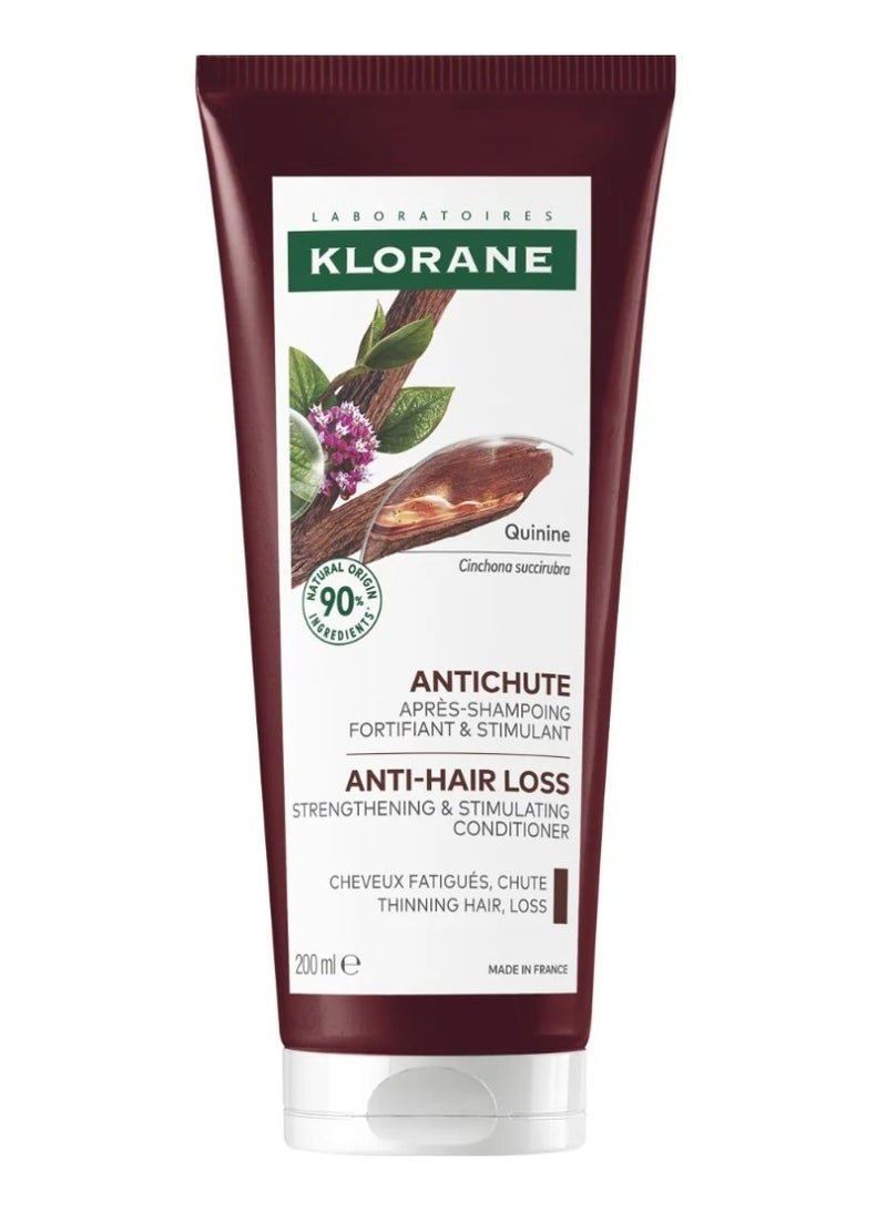 Klorane Quinine Strengthening Anti-Hair Loss Conditioner 200ml - Image 1