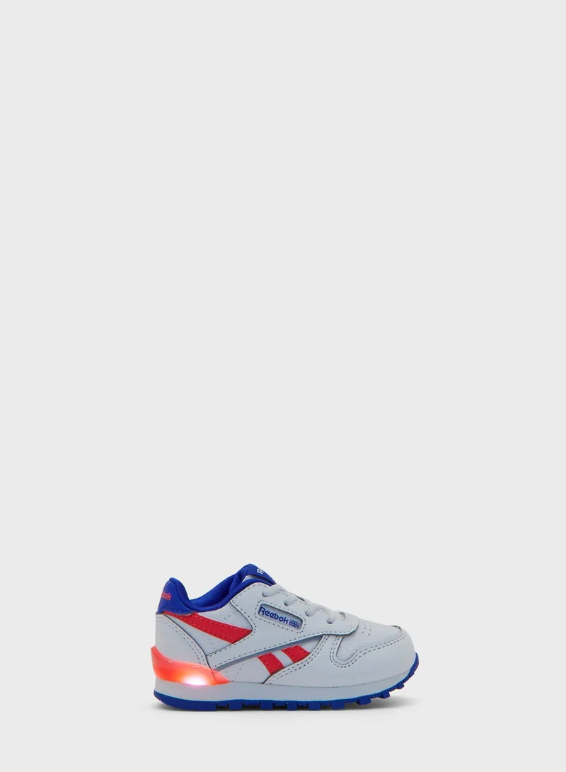 Reebok Infant Classic Leather Step N Flash