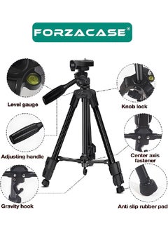 136 cm Professional Camera DSLR Tripod with Phone Holder and Bag - FC812 - pzsku/ZA3AF78558958768A66A6Z/45/_/1737454998/b7b9529a-9d2e-4553-bdf5-411eb6d73008