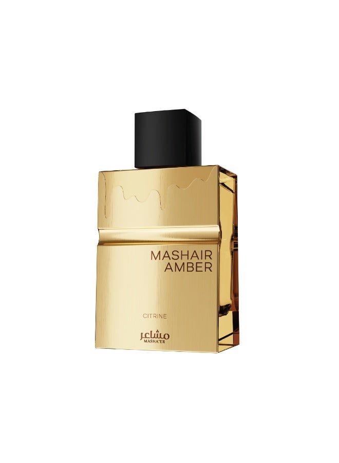 MASHAIR عطر مشاعر العنبر والسترين للجنسين، 100 مل - Image 1