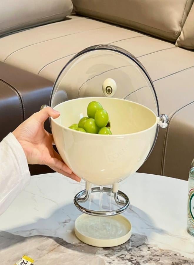 New creative dust-proof high drain snack dry fruit plate  - Image 1