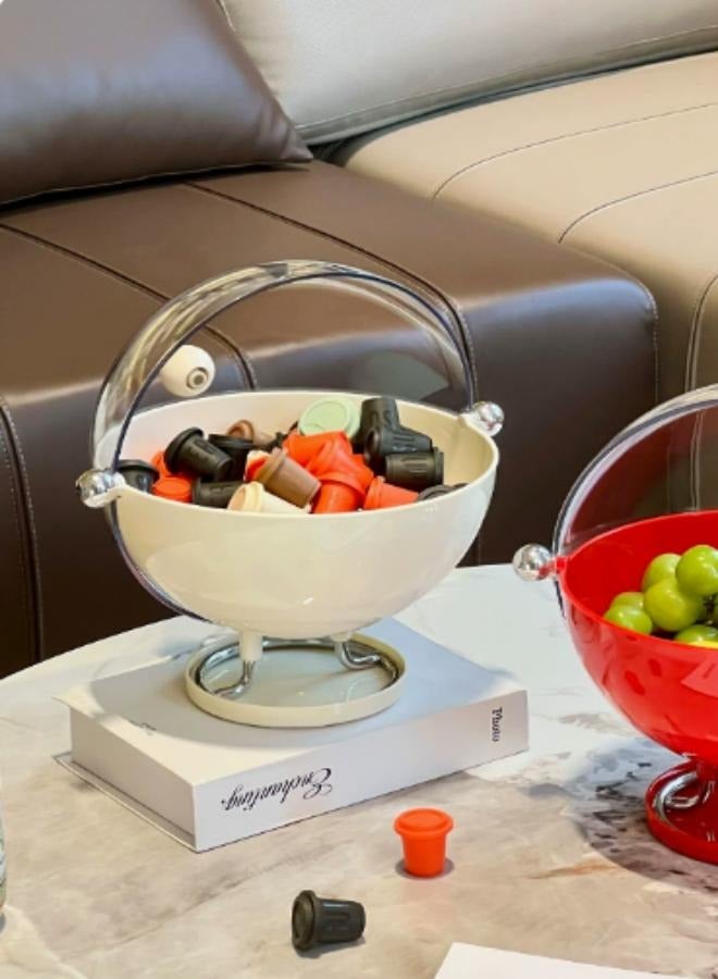 New creative dust-proof high drain snack dry fruit plate  - Image 2