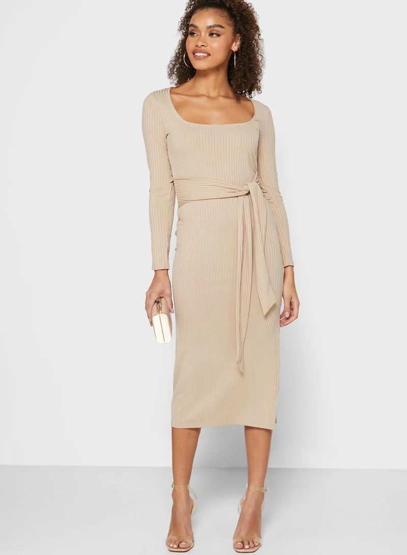Miss Selfridge Ribbed Dress