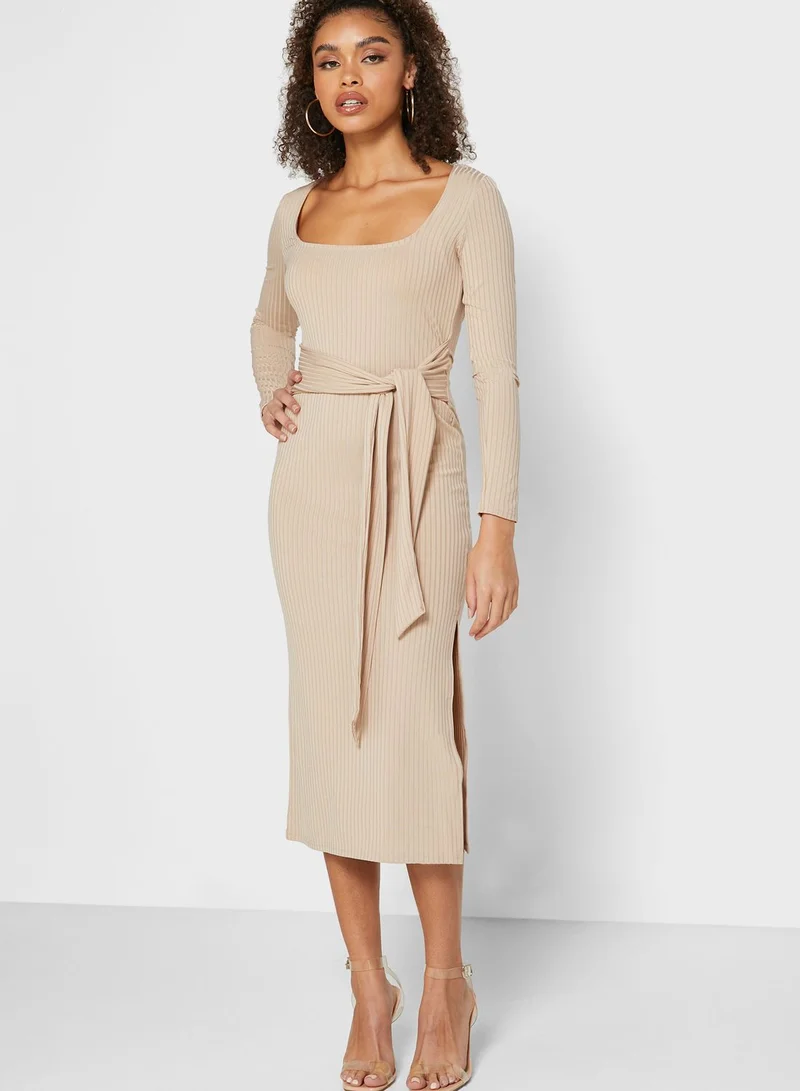 Miss Selfridge Ribbed Dress