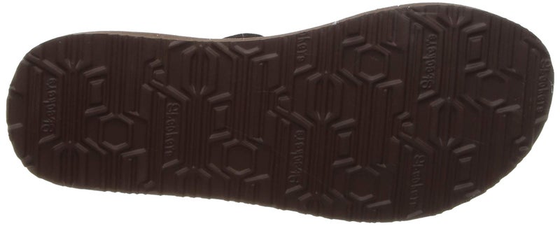 Skechers Women's Meditation-Stars And Spakle Thong Sandal Brown 7 - Image 5
