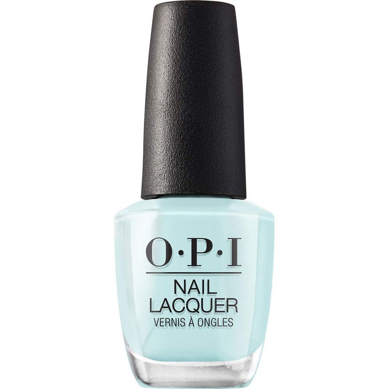 OPI Nail Lacquer Gelato on My Mind | Opaque Bright Blue CrÃ¨me Chip Resistant Nail Polish | Vegan, Fast Drying, Streak Free - Image 1