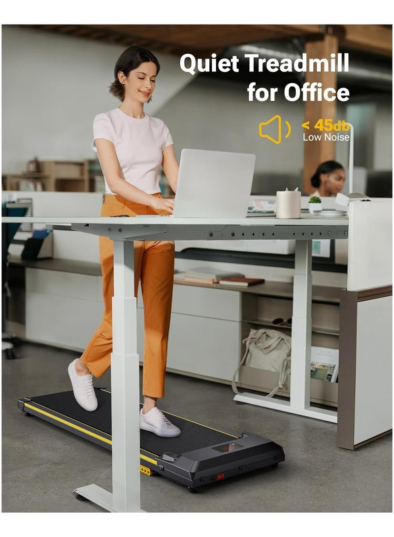 Generic Under Desk Treadmill, 2 in 1 Walking Pad for Home & Office, Portable Walking Treadmill with Remote Control, LED Display, Quiet & Compact for Workouts, Walking, Fitness, Weight Loss  - Image 5