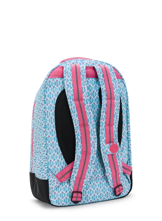 kipling Large Backpack (With Laptop Protection) Female Dreamy Geo C Class Room