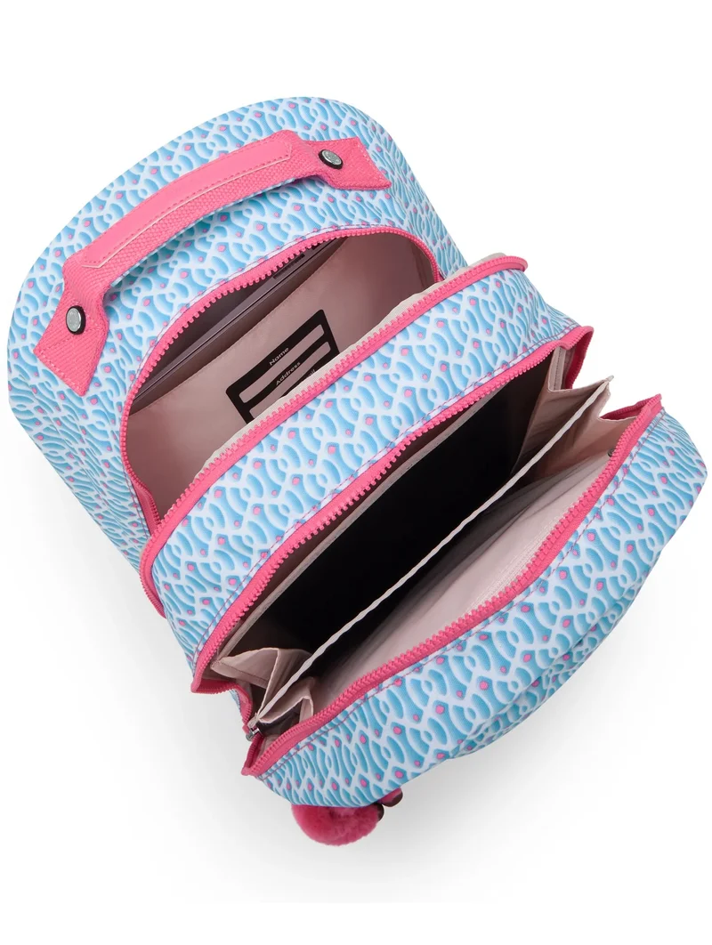 kipling Class Room Large Female Backpack (With Laptop Protection) - Dreamy Geo C