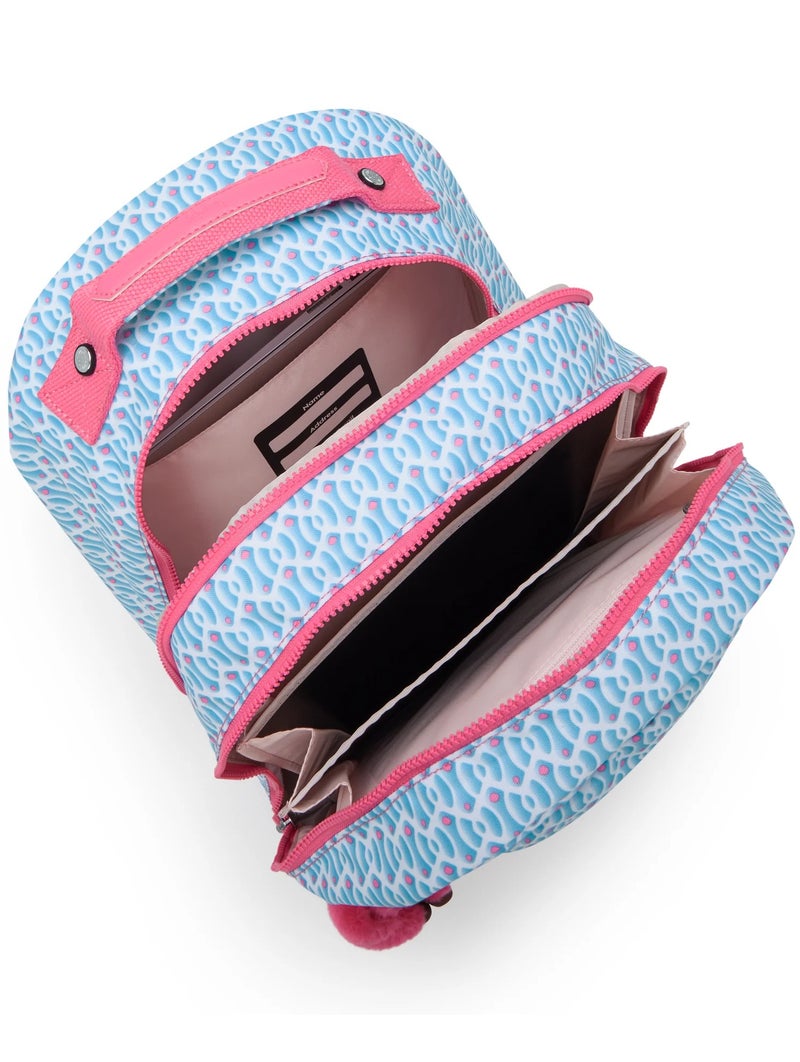 kipling Class Room Large Female Backpack (With Laptop Protection) - Dreamy Geo C - Image 3