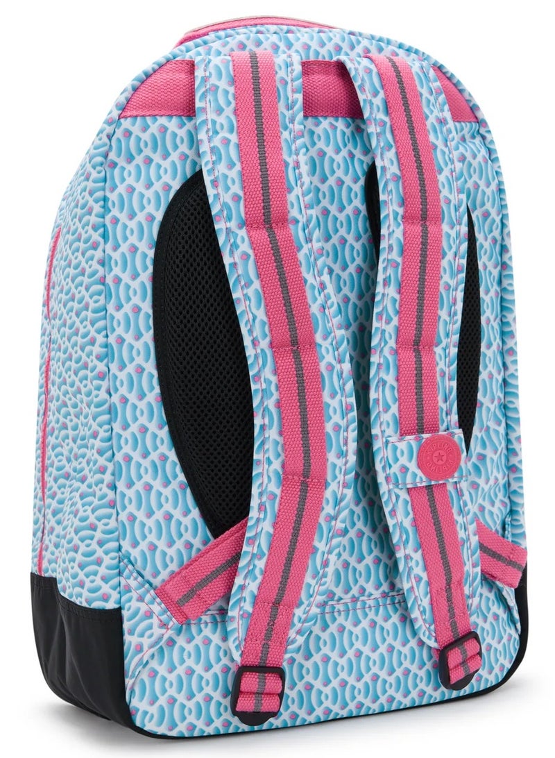 kipling Class Room Large Female Backpack (With Laptop Protection) - Dreamy Geo C - Image 2