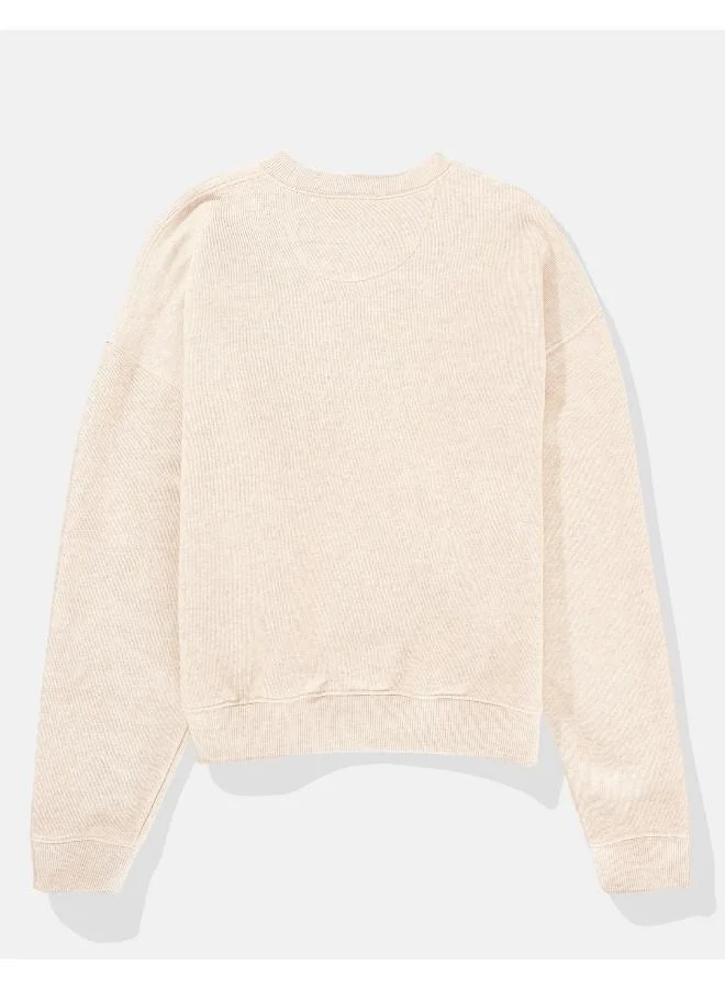 American Eagle AE Relaxed Graphic Crew Neck Sweatshirt