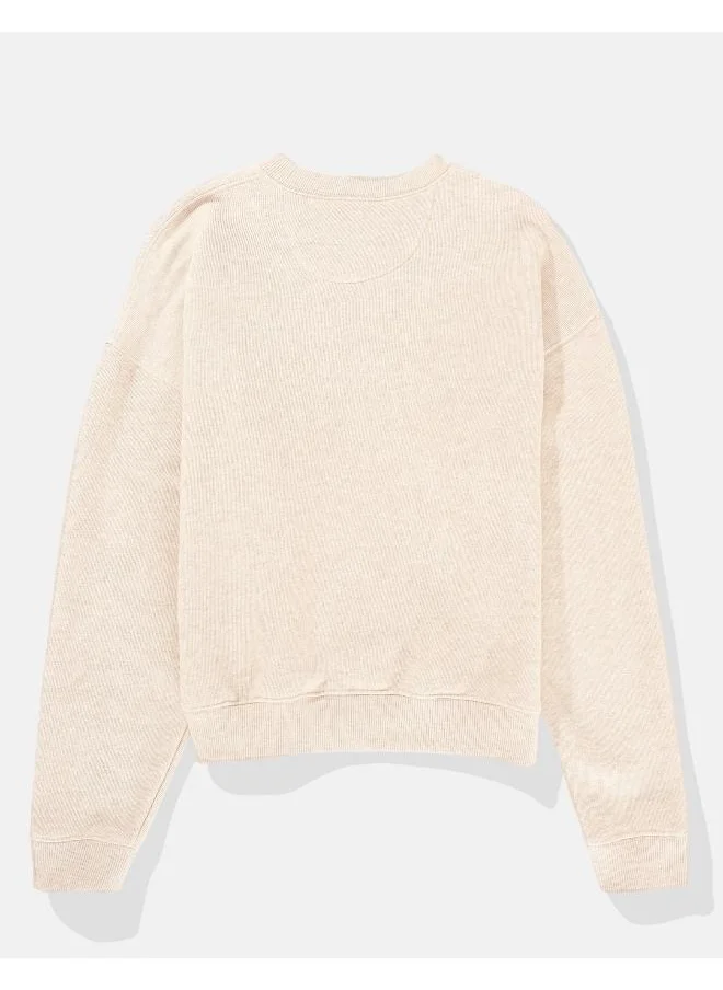 American Eagle AE Relaxed Graphic Crew Neck Sweatshirt