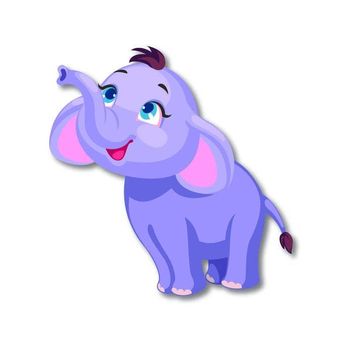 ELEPHANT WOODEN FRIDGE MAGNET