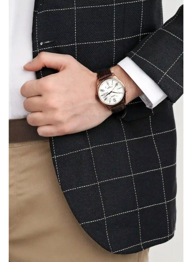 CASIO Leather Analog Wrist Watch MTP-1384L-7AVD - Image 4