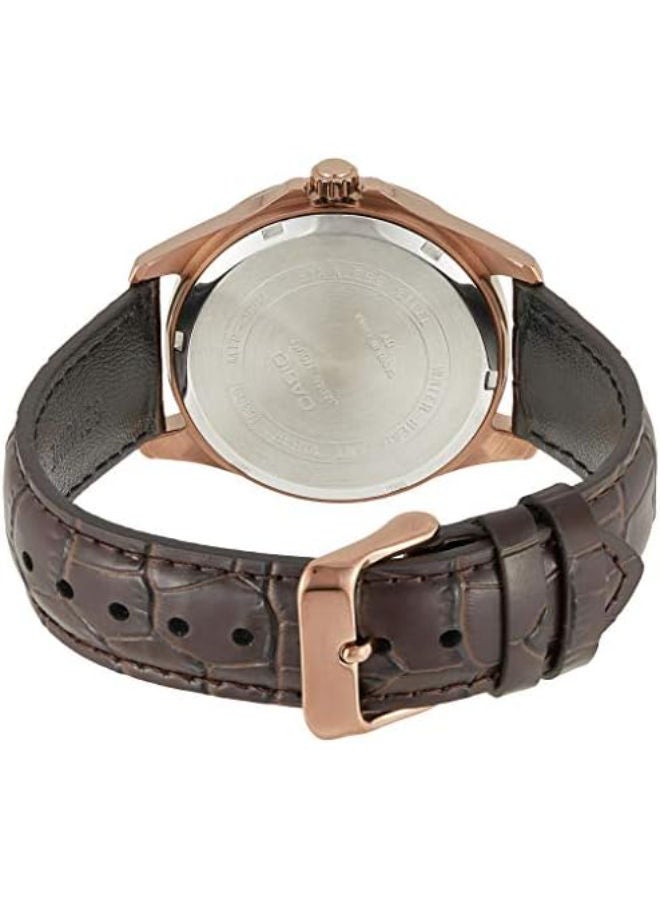 CASIO Leather Analog Wrist Watch MTP-1384L-7AVD - Image 3