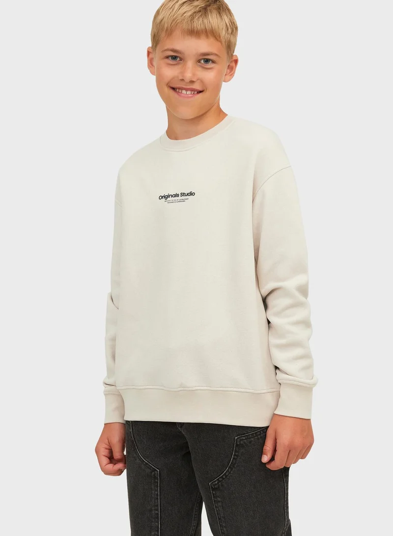 Jack & Jones Junior Youth Logo Sweatshirt