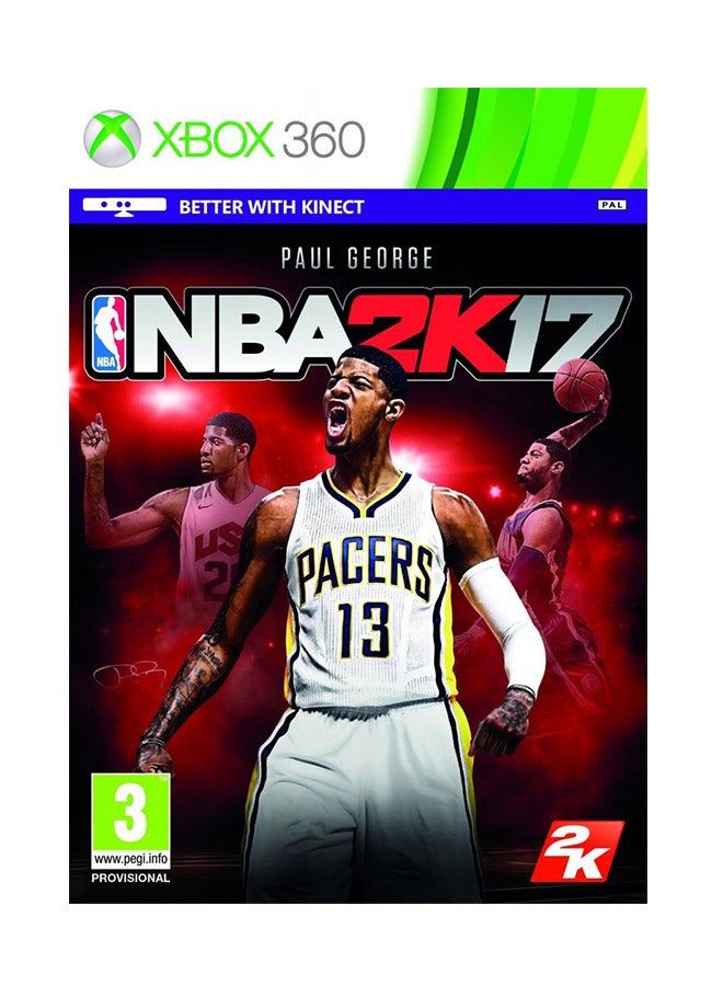 لعبة NBA 2K17 (نسخة عالمية) - رياضات - xbox_360