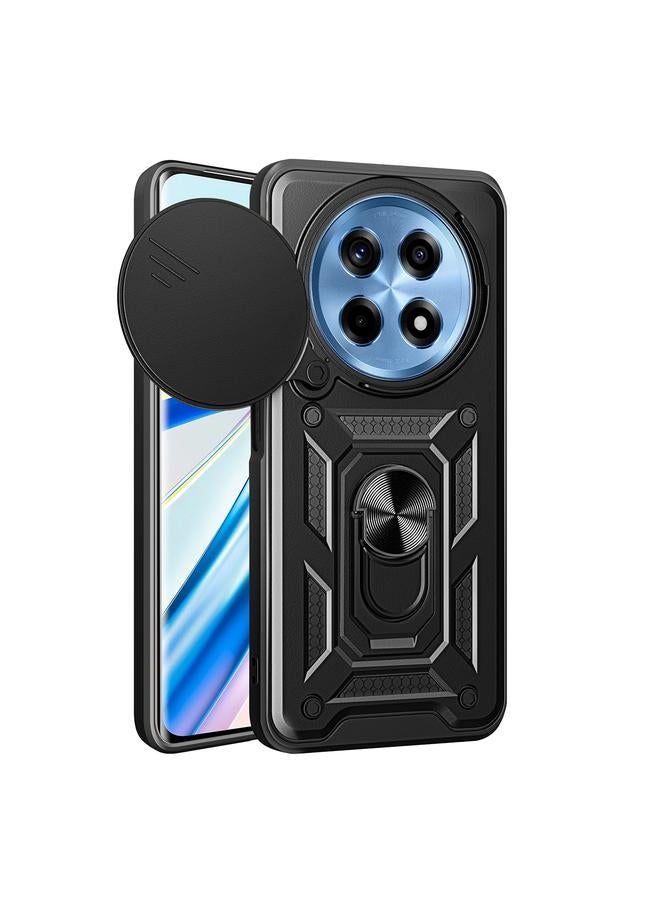 erorex Case For OnePlus 12R 5G / Ace 3 5G Sliding Camera Cover Design TPU Hybrid PC Phone Case - Image 1