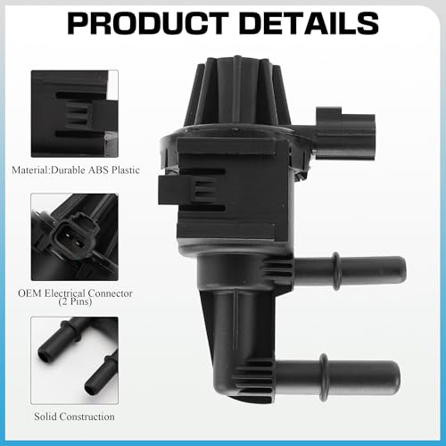 PANNUOSCS Vapor Canister Purge Valve 911-673 Compatible with 2004-2010 Ford Explorer Mustang Ranger/B2300 B3000/Mercury Mountaineer Evaporative Emissions Purge Solenoid Valve Replace# 4U5Z9J451BA - Image 3